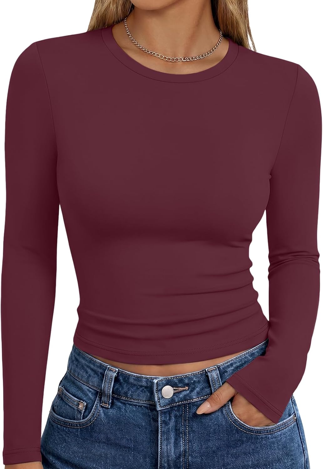 Trendy Queen Long Sleeve Top - Soft Stretch - Everyday Y2K