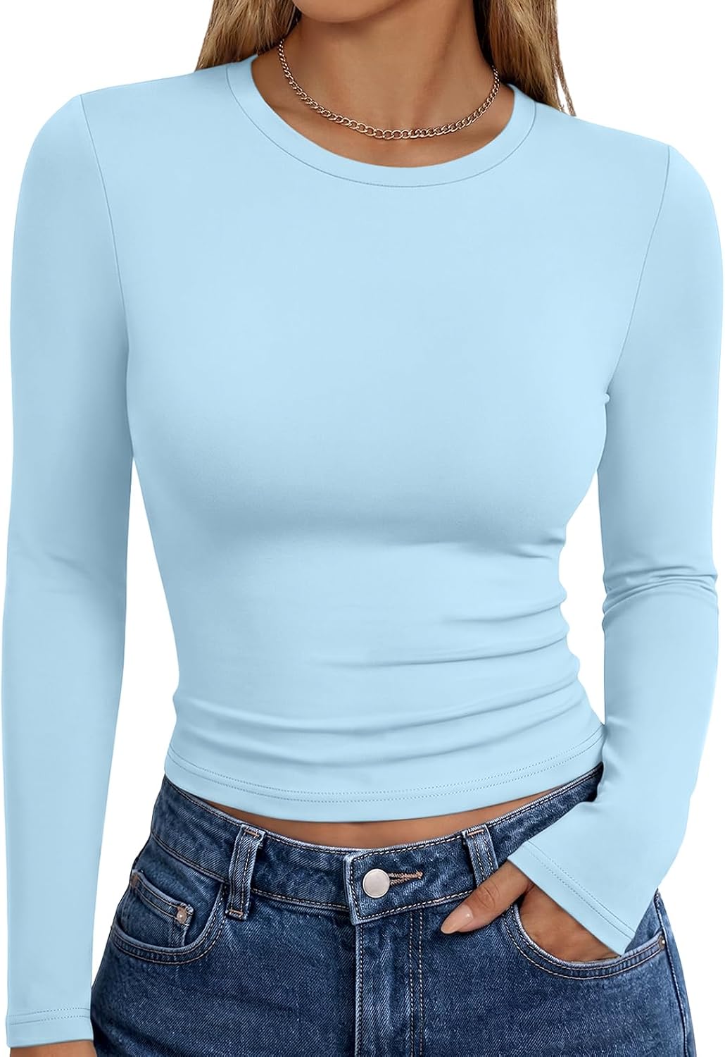 Trendy Queen Long Sleeve Top - Soft Stretch - Everyday Y2K