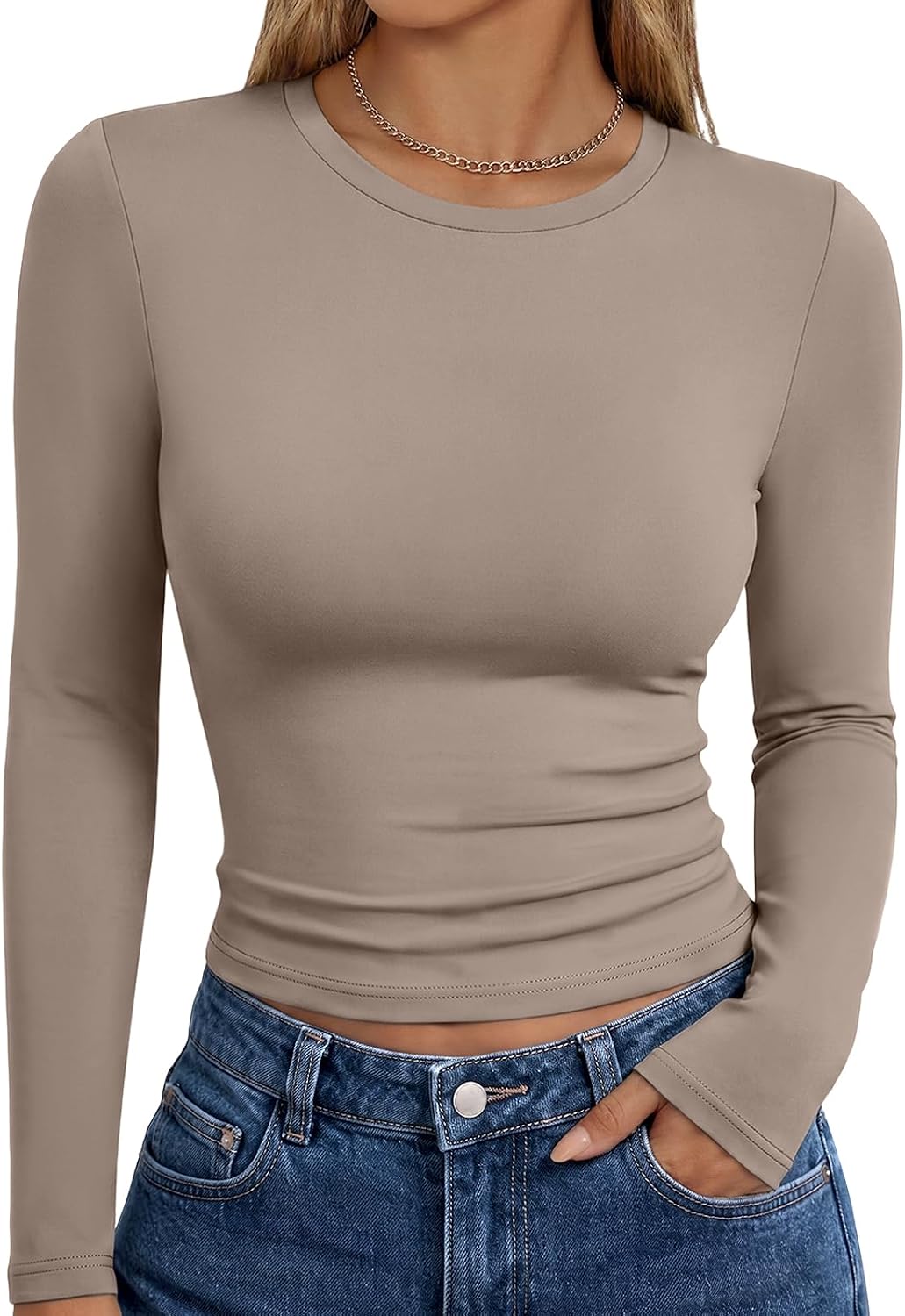 Trendy Queen Long Sleeve Top - Soft Stretch - Everyday Y2K