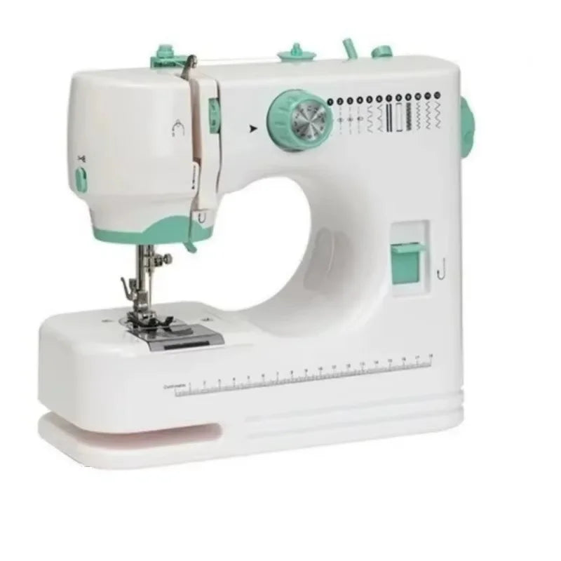 Mini Sewing Machine – 12 Stitches, LED, Foot Pedal