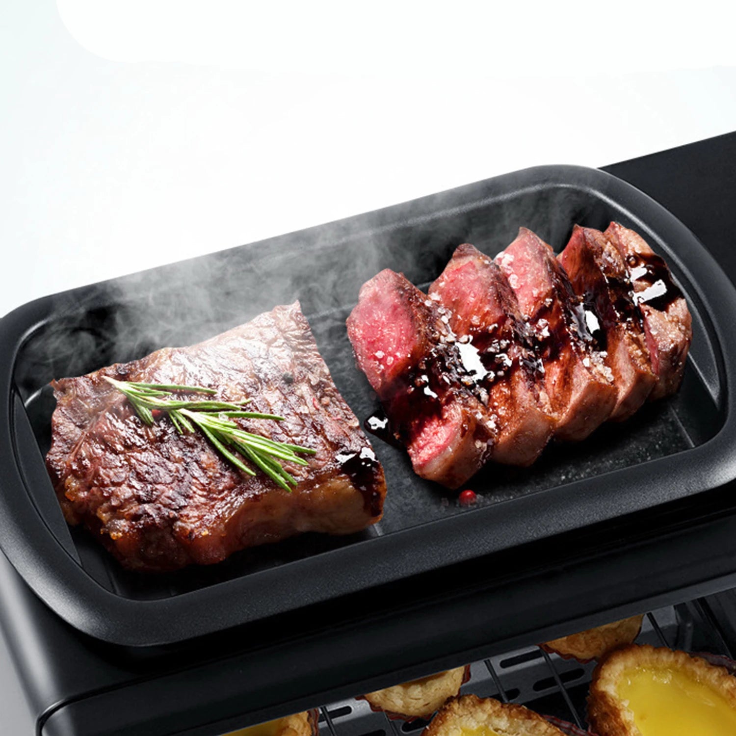 3-in-1 Breakfast Machine – 9L Oven Coffee Maker Grill Pan