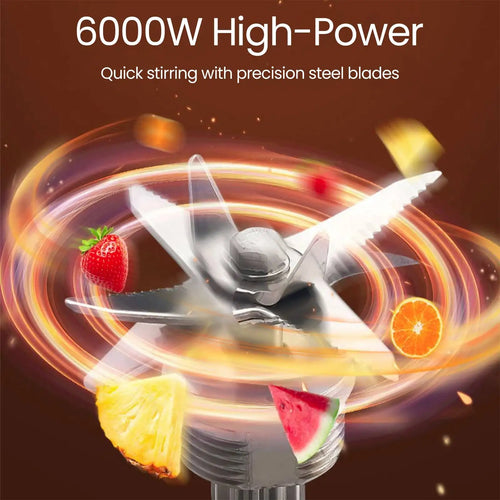 2-in-1 Blender & Ice Crusher - Dual Cup 2L + 0.5L - 15 Speed