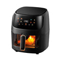 8L Air Fryer 2400W – Visible Window 8 Menus 360° Heating