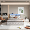 Double Bed 180x200 – 4 Drawers & Storage Headboard