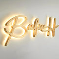 Custom LED Letter Sign - Backlit Metal - Business Style