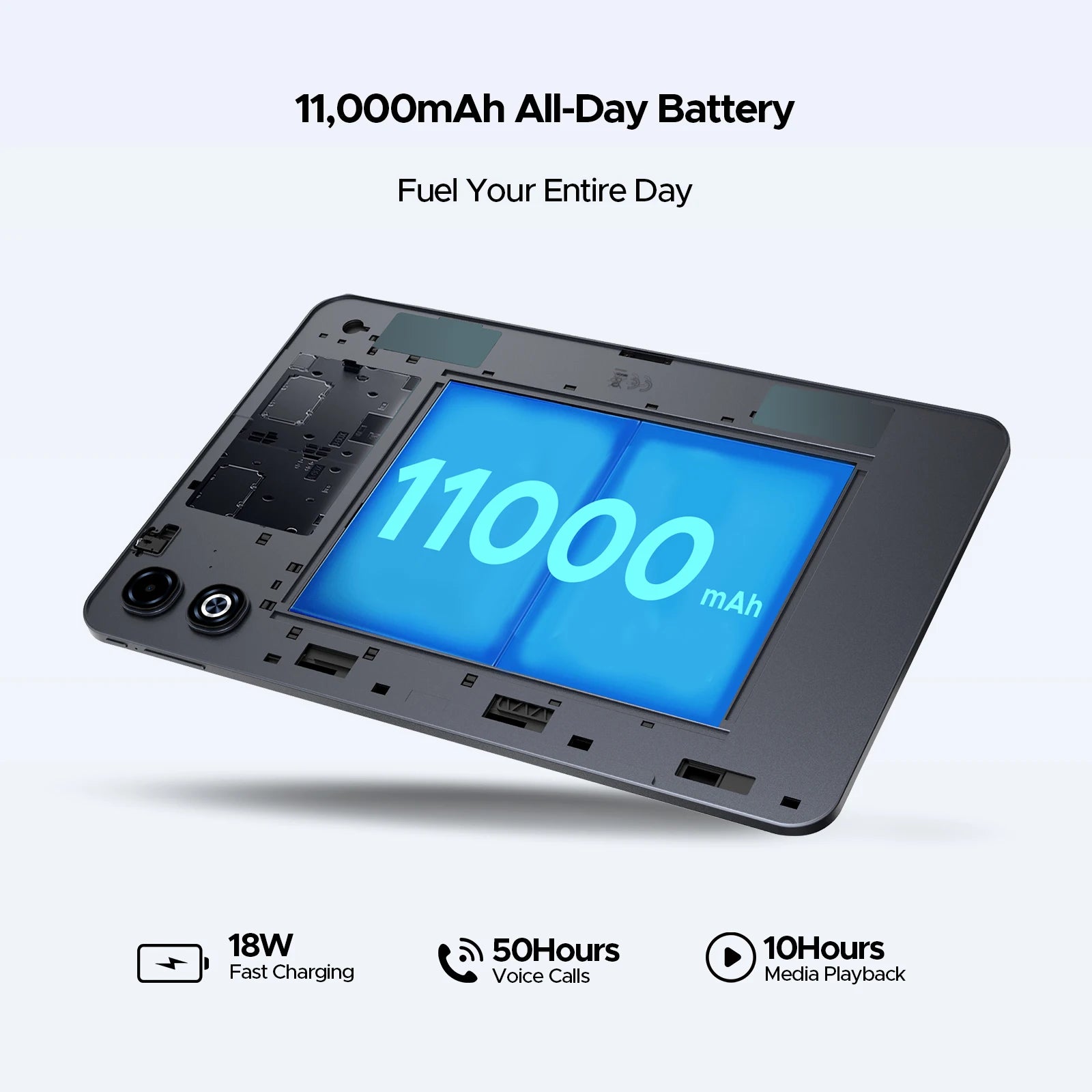 DOOGEE TAB G6 MAX Android 16 Tablets 13.4 inch FHD+ Tablet 11000mAh 32GB RAM + 256GB ROM/2TB 90Hz IPS Screen Android Tablets