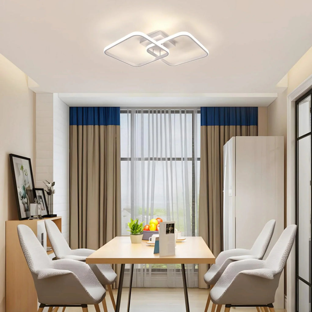 LED Square Ceiling Light – Dimmable, RC, 40W/50W