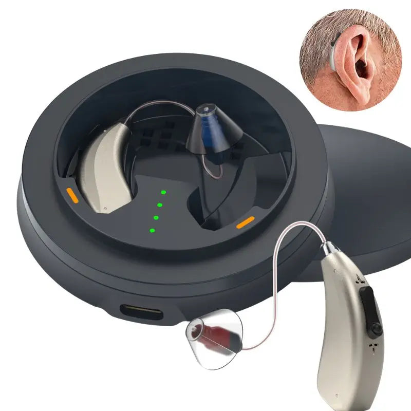 RIC Invisible Hearing Aid CR435S – Rechargeable