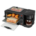 3-in-1 Breakfast Maker – 9L Oven Coffee Pot Grill Pan 220V