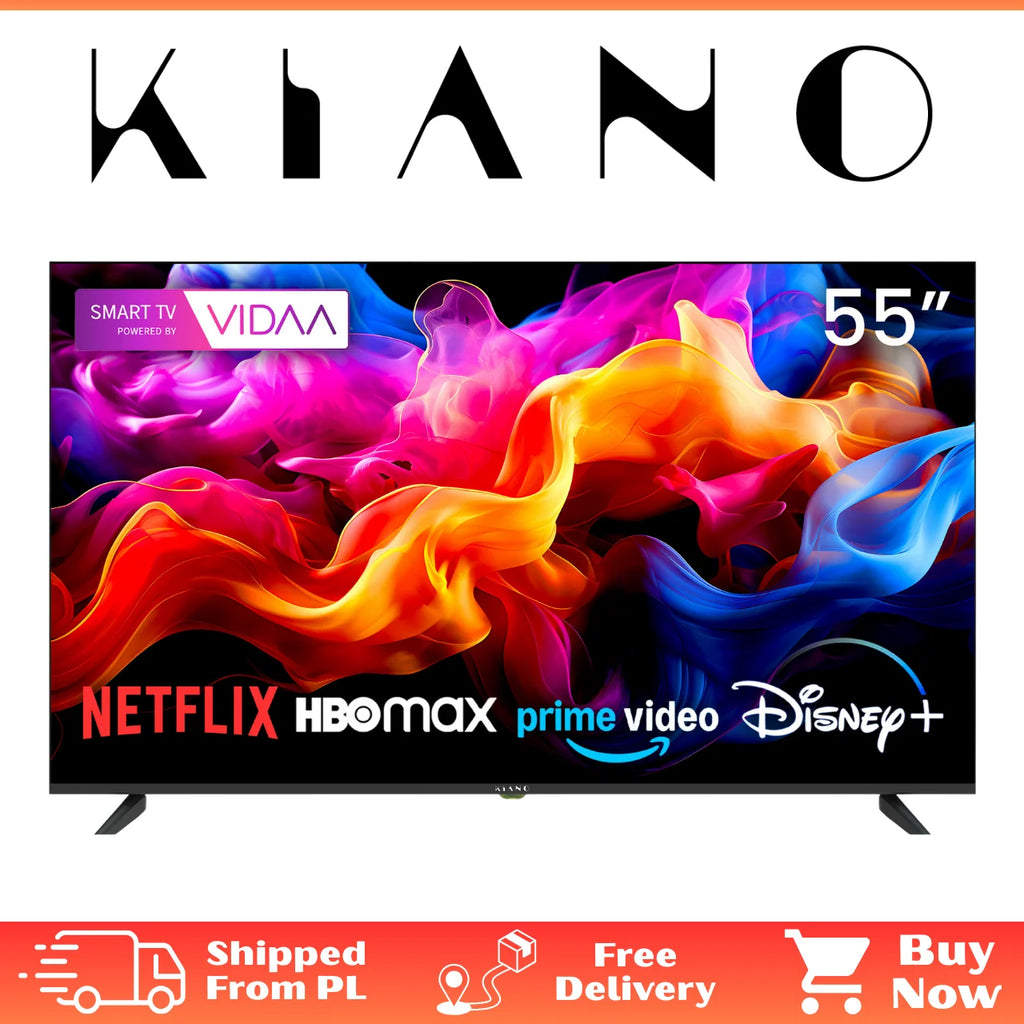 55 Inch Vidaa Smart TV D-LED DVB-T2/S2