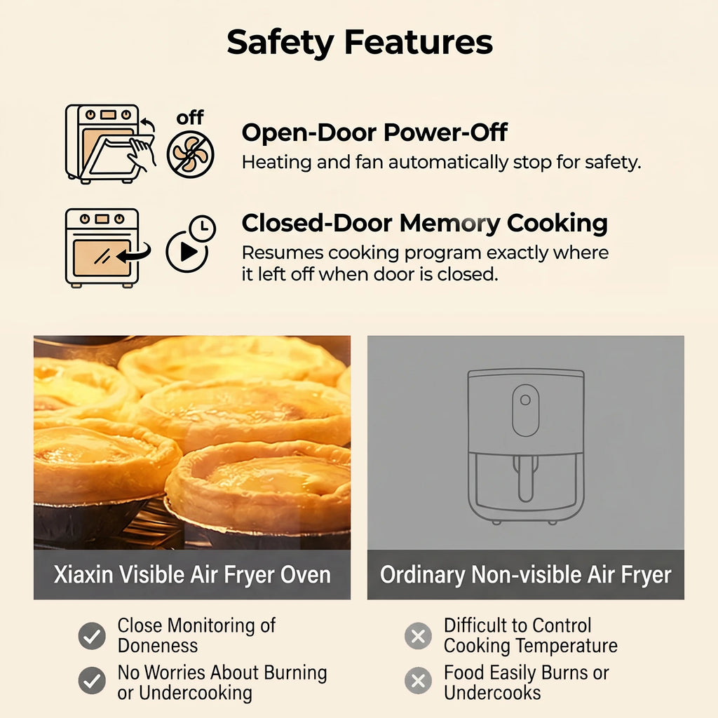 10L Air Fryer Oven 1350W – Touchscreen Low-Fat Healthy Cooking