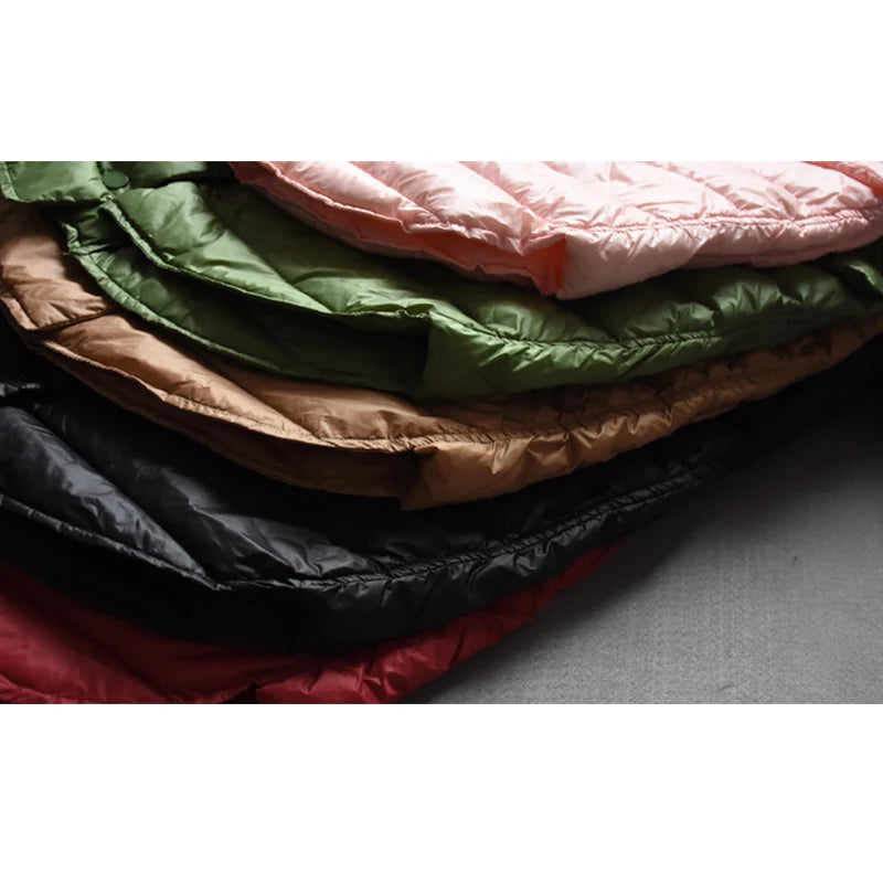 Slim Long Down Coat – 85% Duck Down Ultralight