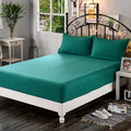 SOLID GRIP - Fitted Sheet Mattress Cover - 100% Polyester, 25cm Deep Pocket