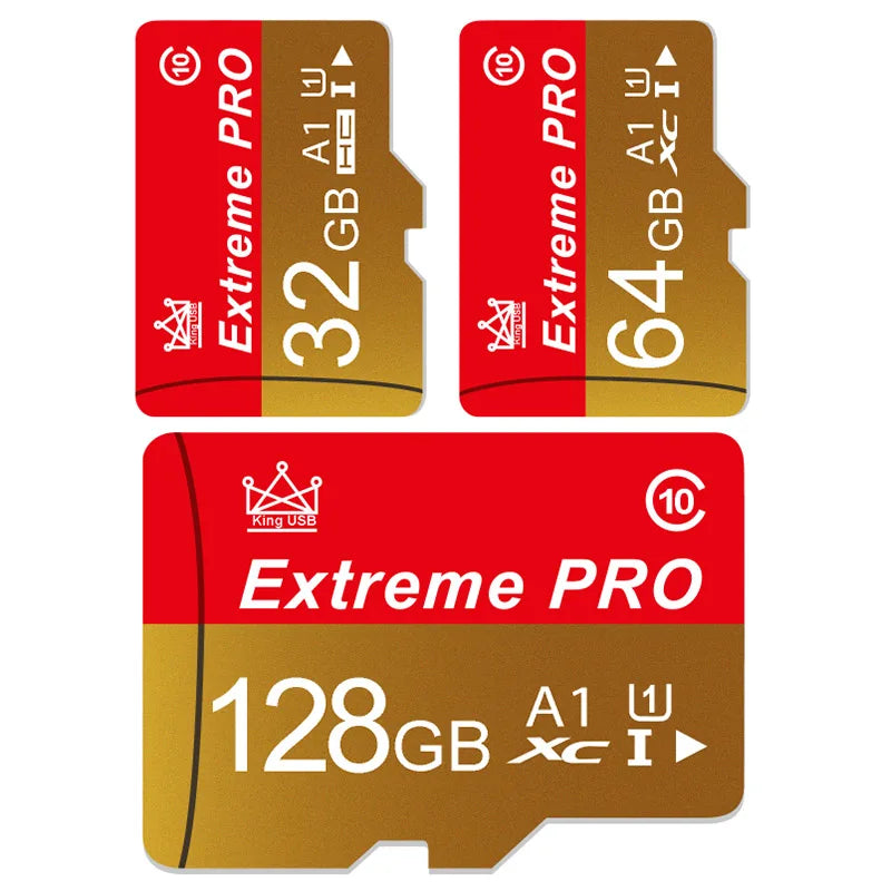 Karta pamięci High Endurance do monitoringu wideo Karta TF 256GB 128GB 64GB 32GB Karta Mini SD MAX do 100MB/s Karta Flash do telefonu komórkowego