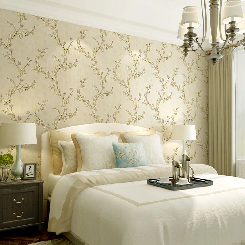 RETRO VINE WALLPAPER - Self-Adhesive - 3D Texture