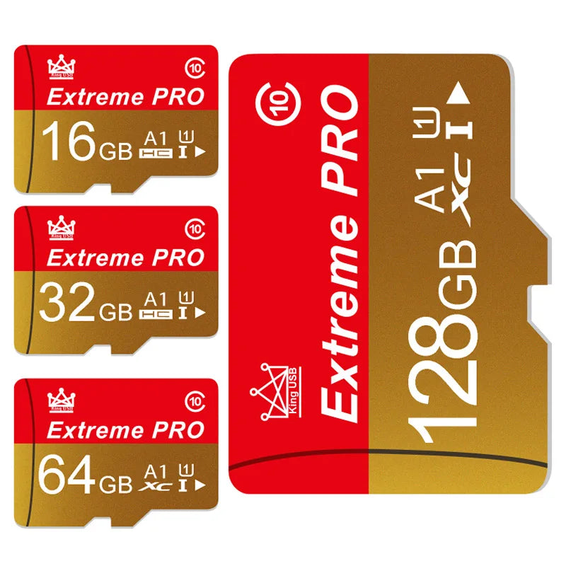 Karta pamięci High Endurance do monitoringu wideo Karta TF 256GB 128GB 64GB 32GB Karta Mini SD MAX do 100MB/s Karta Flash do telefonu komórkowego