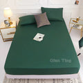 PURE FIT - Solid Color Fitted Sheet - 100% Polyester, Deep Pocket & Easy Care