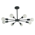 Industrial Sputnik Flush Mount Chandelier – 6/8/10 Heads
