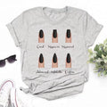 Cartoon Hand Graphic T-Shirt