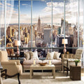 Custom 3D New York City Wall Mural – 7 Materials