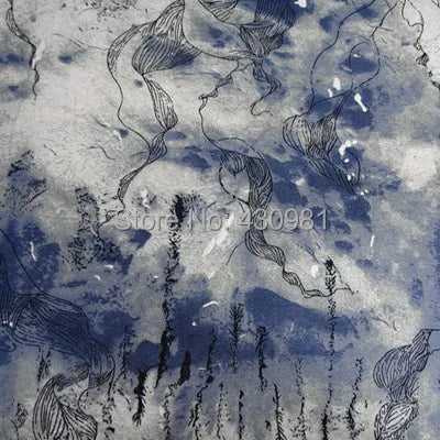 Tie-Dye Cotton Linen Fabric – 100x145cm