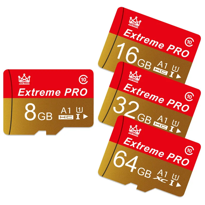 Karta pamięci High Endurance do monitoringu wideo Karta TF 256GB 128GB 64GB 32GB Karta Mini SD MAX do 100MB/s Karta Flash do telefonu komórkowego