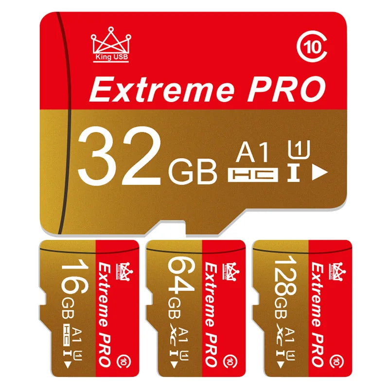 Karta pamięci High Endurance do monitoringu wideo Karta TF 256GB 128GB 64GB 32GB Karta Mini SD MAX do 100MB/s Karta Flash do telefonu komórkowego