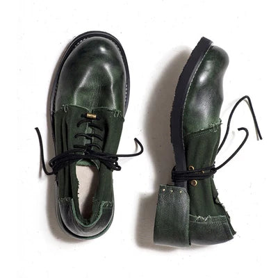 HERITAGE WALK - Genuine Leather Lace-Up Casual Shoes - Old Soul, New Ground