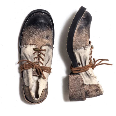 HERITAGE WALK - Genuine Leather Lace-Up Casual Shoes - Old Soul, New Ground