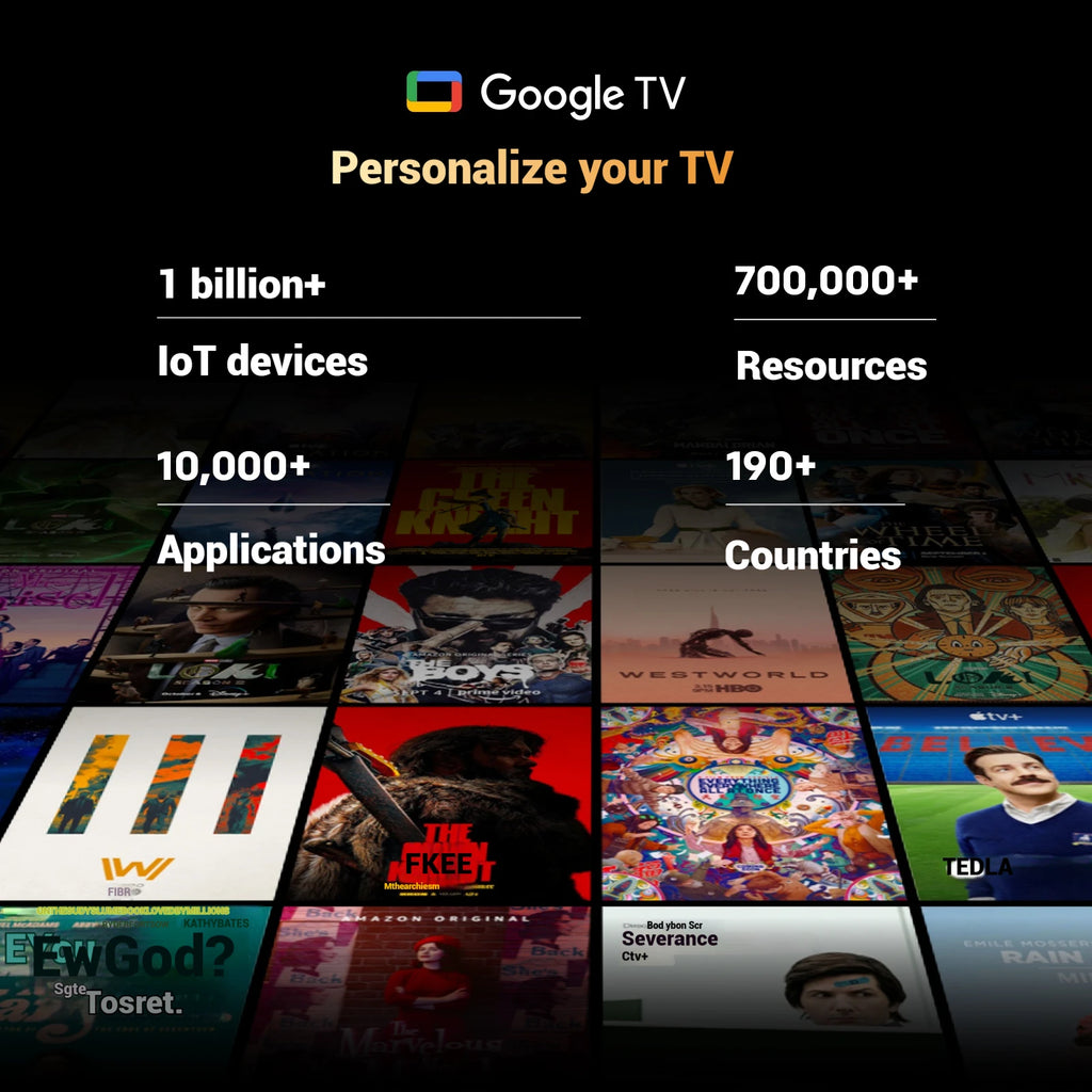 METZ 43" QLED 4K Smart TV – Google TV Dolby Vision