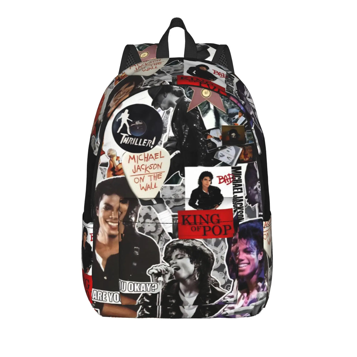 King Of Pop Collage Backpack