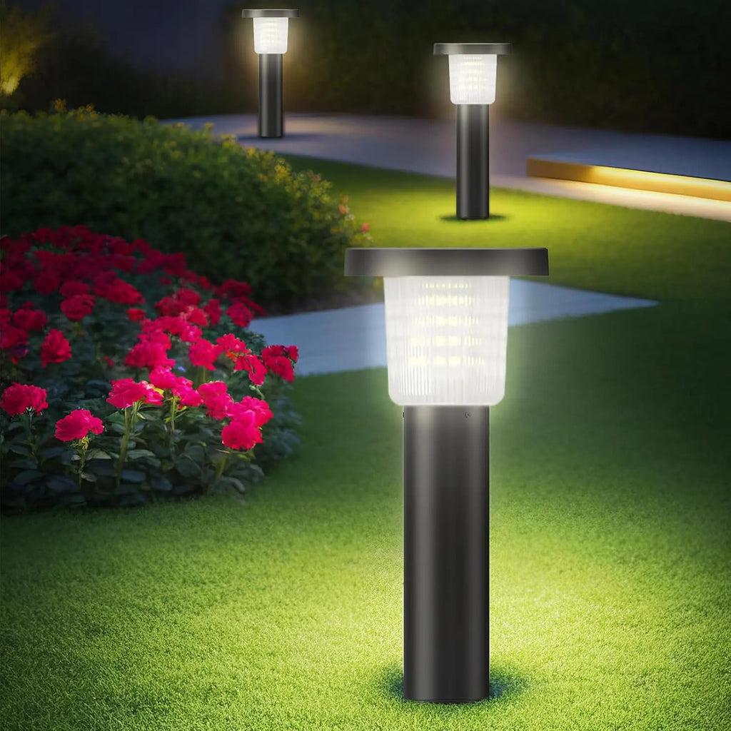SOLAR PATHWAY LIGHTS - 3800mAh, 500LM - Auto Garden Illumination