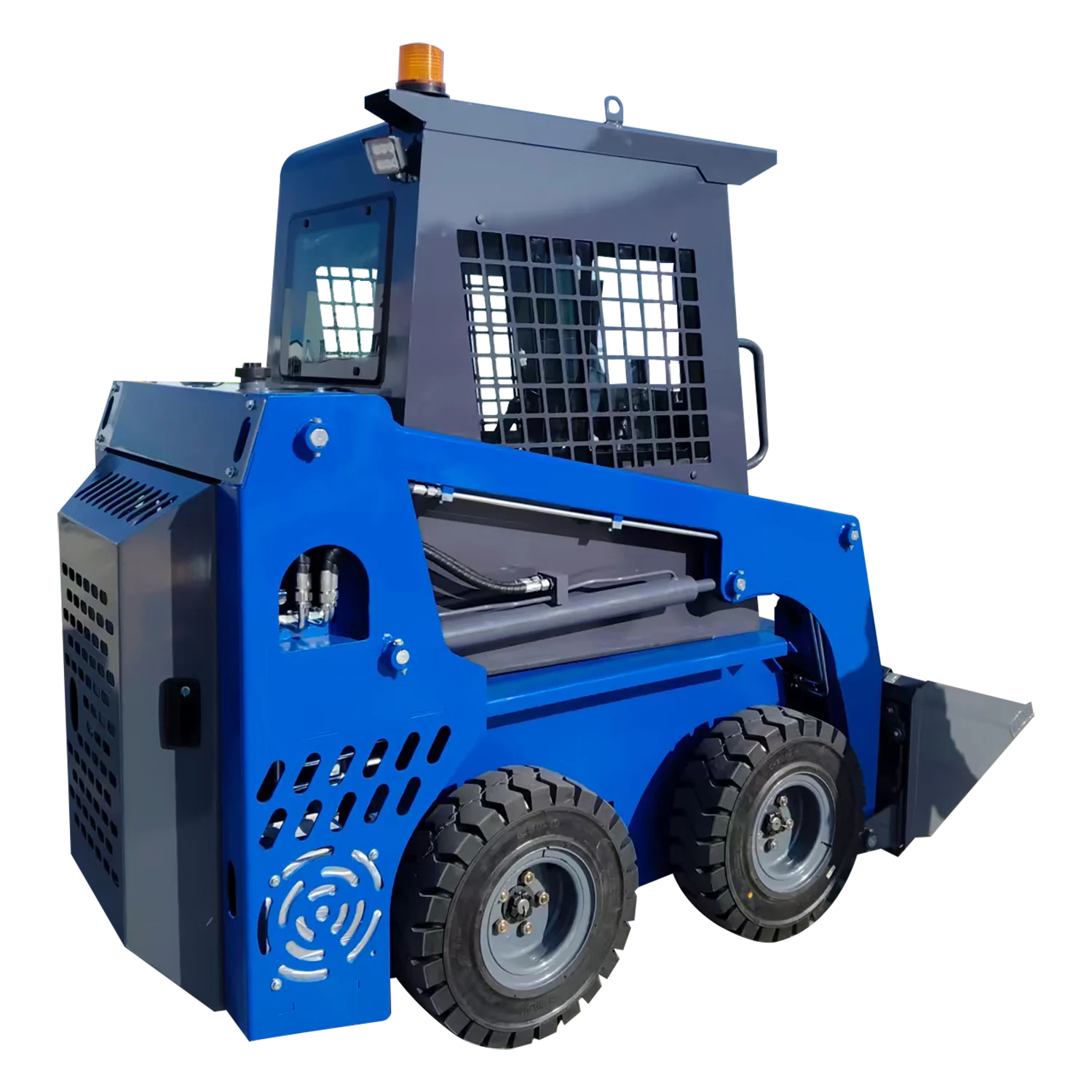 JC25 SKID STEER LOADER - 380 KG Load, Kubota Power - Compact Farm Work