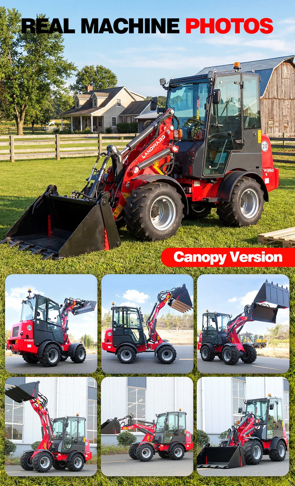 Wheel Loader - Hydraulic Diesel - Farm & Construction
