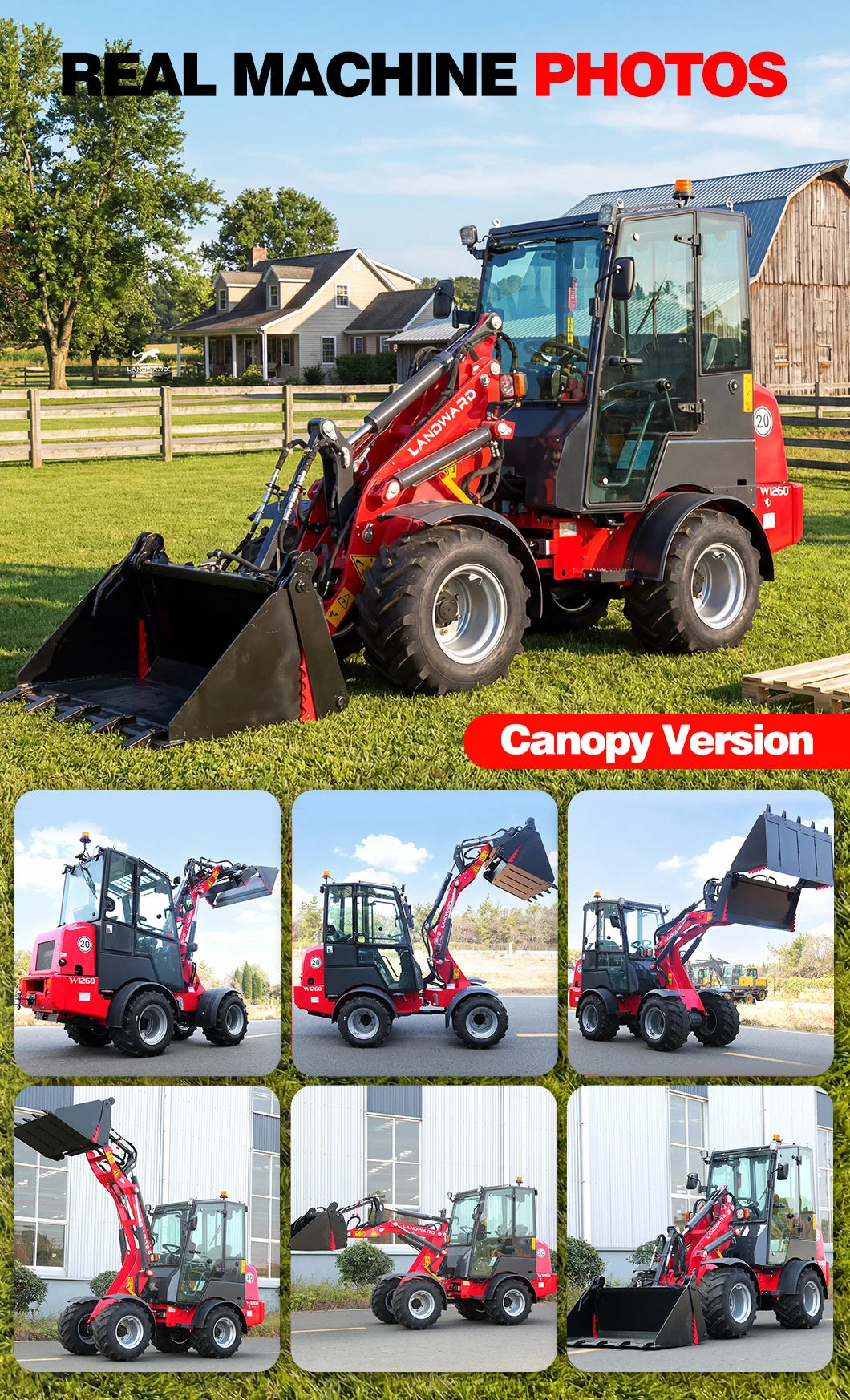 Wheel Loader - Hydraulic Diesel - Farm & Construction