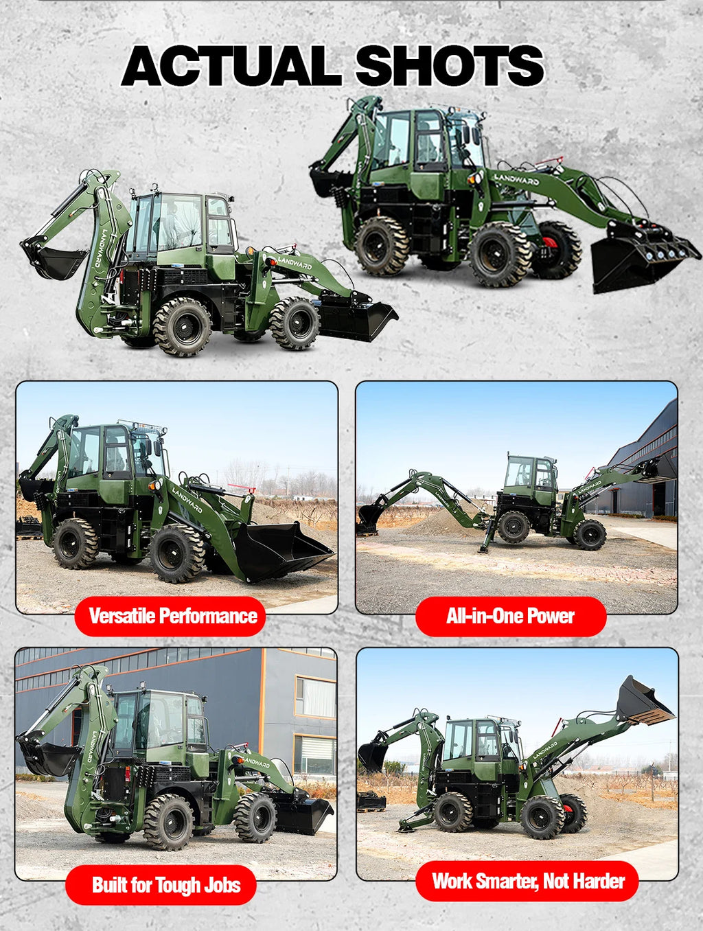 4×4 Backhoe Loader 100 HP