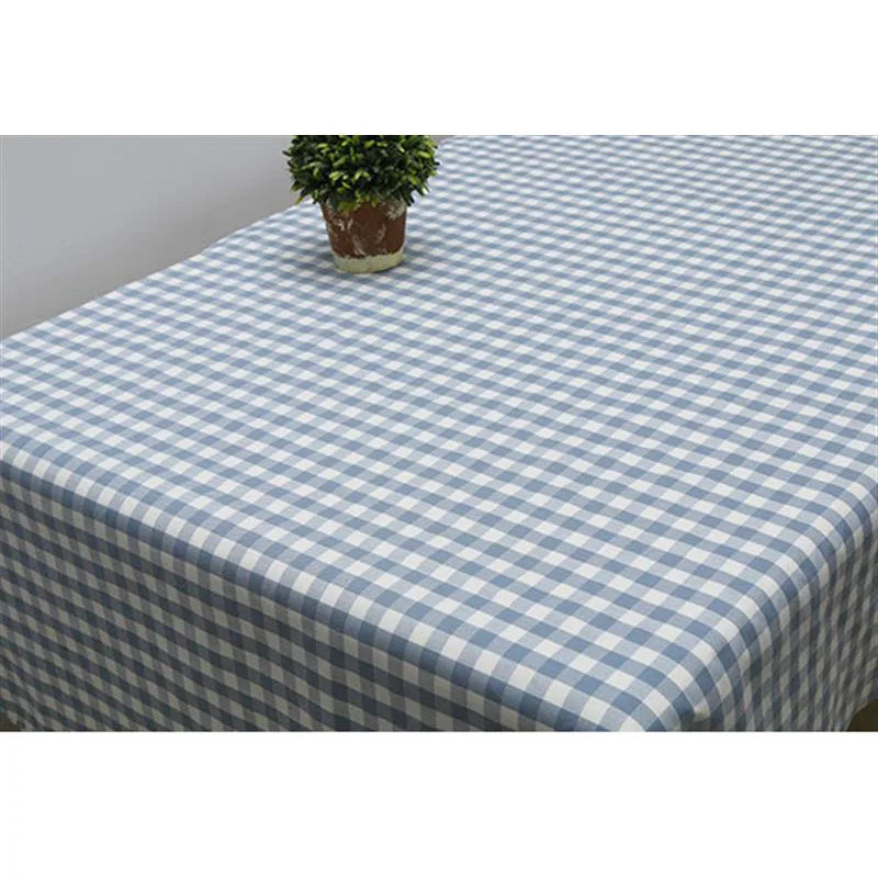 PLAID COTTON LINEN FABRIC - Yarn-Dyed Weave, 26 Colors - Warm Rooms