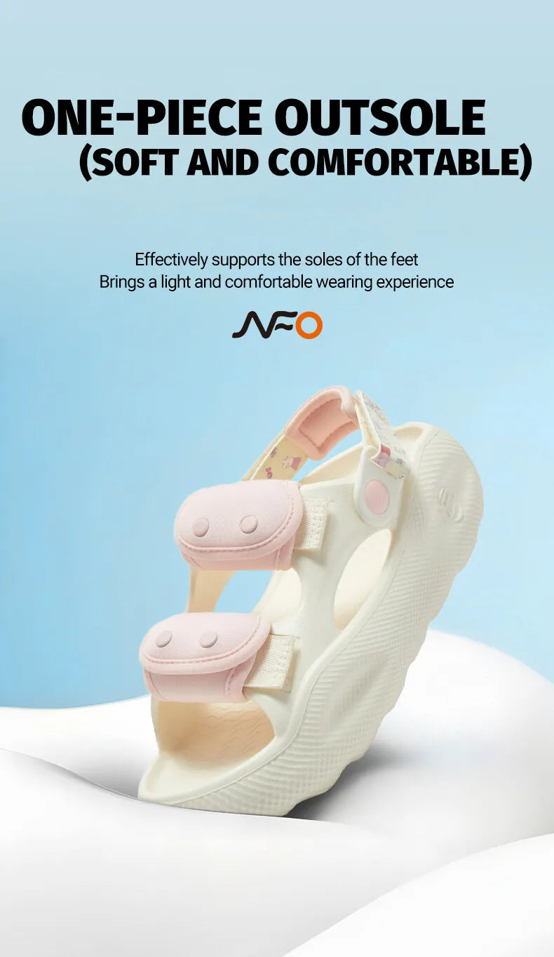 361 Degrees Women's Sandals Outdoor Thick-soled Breathable Non-Slip Casual Trendy Comfortable Soft Female Slippers 682526714F