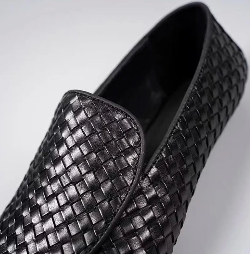 BREEZE STEP - Men's Soft Woven Breathable Slip-On Loafers - Lightweight Casual Summer Shoes