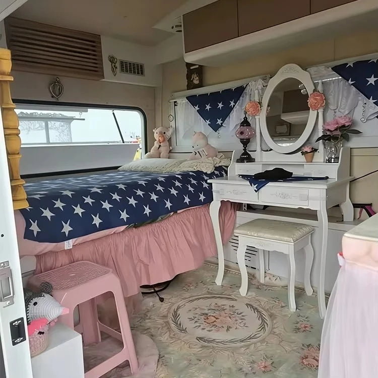 Lightweight Modern Teardrop Mini Offroad Camper with Bathroom AC Customized