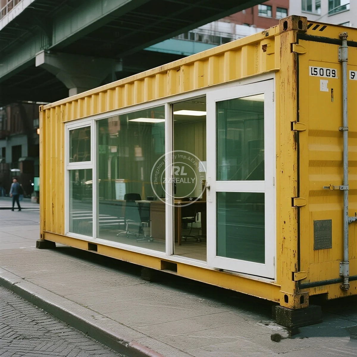 Two-Story Container House - modular prefab - flexible spaces