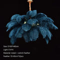 PLUME - Nordic Feather Chandelier - 3 Colors, 3 Sizes, LED Bulbs Included
