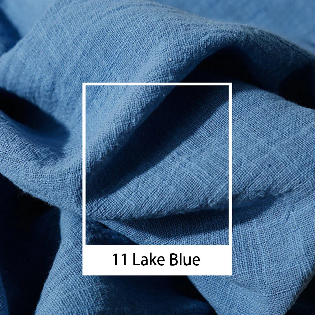 Soft Cotton Cambric Fabric – 130cm Wide, 16 Colors