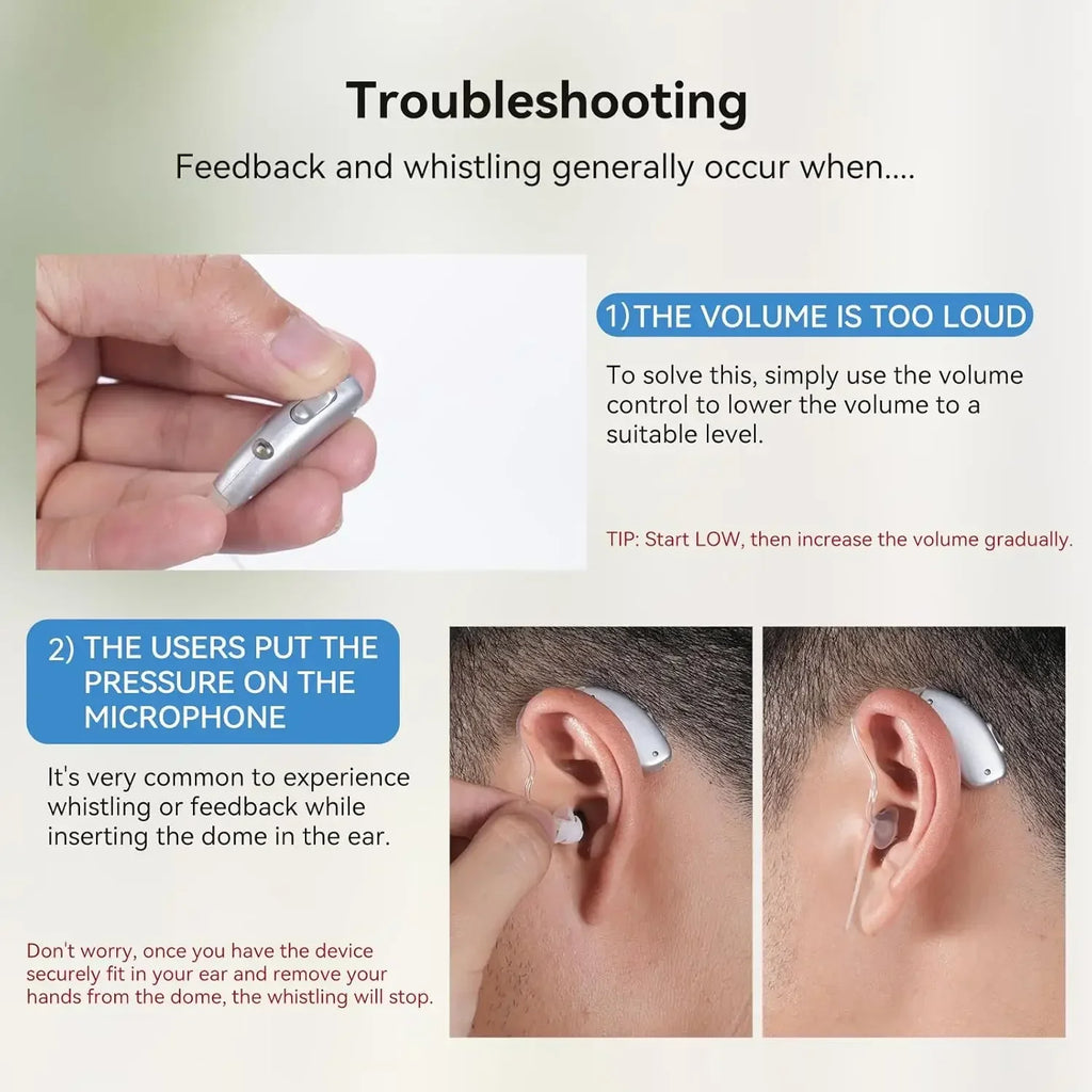 BTE Rechargeable Hearing Aid – Seniors