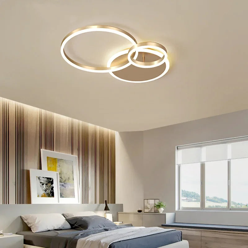 Modern LED Ceiling Light – 2 to 6 Heads