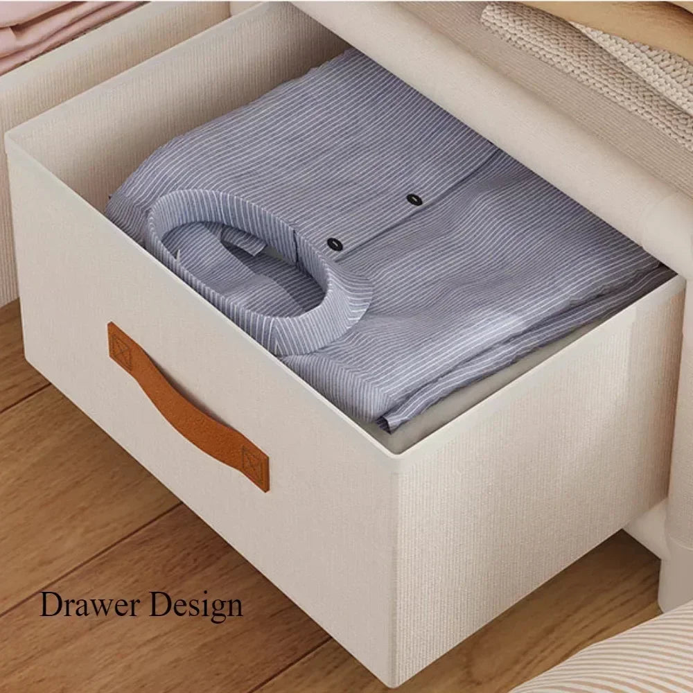 CLOSET FLEX - Fabric Wardrobe with Drawers - Your Bedroom, Finally Organized