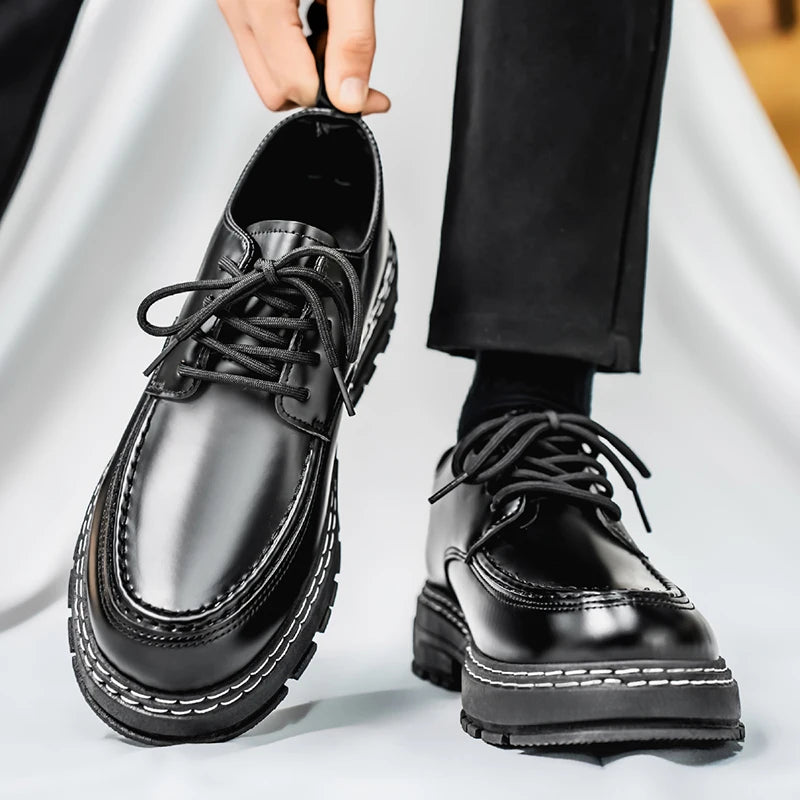 VELVET STEP - Men's Elegant Slip-On Loafers - Casual, Formal & Dress Shoes in Black