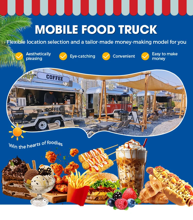 Airstream Food Trailer – Fully Equipped Mobile Food Truck