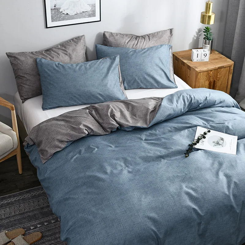 NORDIC CALM - Solid Color Duvet Cover Set - Soft, Breathable & Minimalist