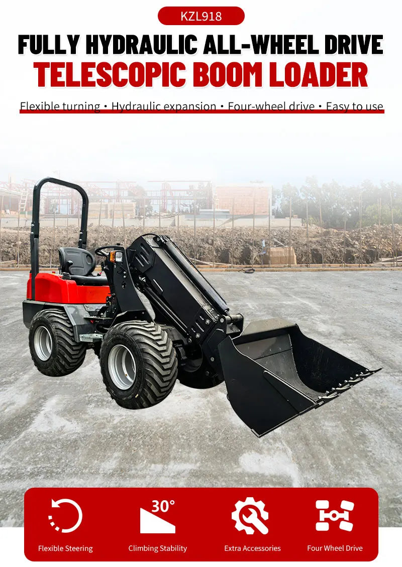 KZL918 Mini Telescopic Wheel Loader